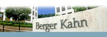 Berger Kahn sign on exterior