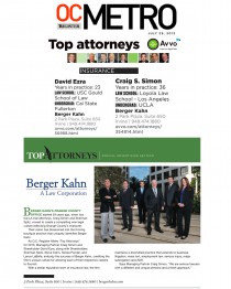 Top attorneys feature clipping