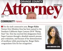 Attorney Journal clipping