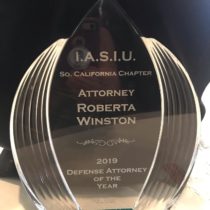 Defense Attorney of The Year award