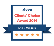 Avvo clients choice badge