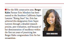 Erin Ezra press clipping