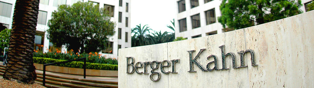 Berger kahn sign photo outside offices