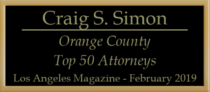 Orange County Top 50 Attorneys