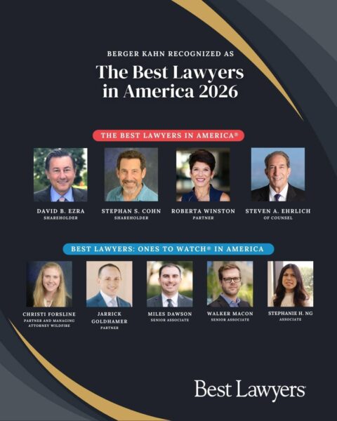Berger Kahn Attorneys Recognized in the 2026 Editions of The Best ...